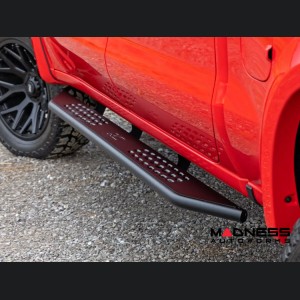 GMC Sierra Side Steps - OV2 - Crew Cab - 1500/2500HD 2019-2024